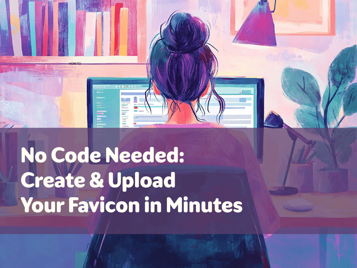 Learn how to create and upload a favicon with this no-code guide for DIY business owners.