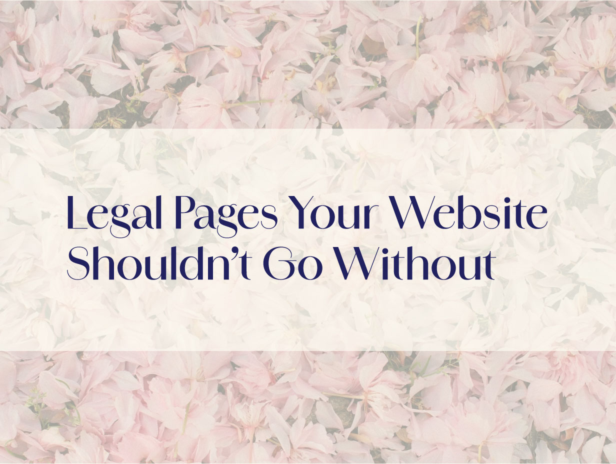Legal Pages That Protect Your Site