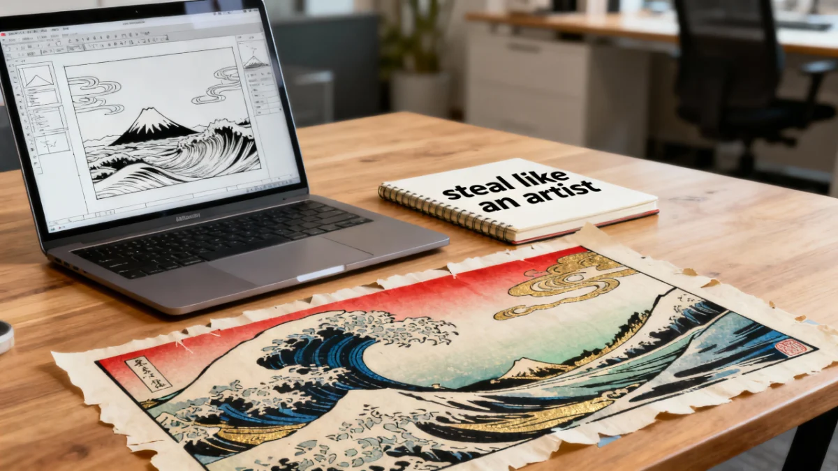 Stealing like an artist isn't about the copy-paste... it’s about the study and the story.