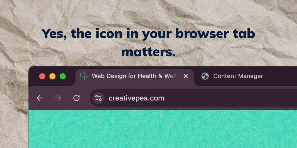 Website browser of creativepea's favicon